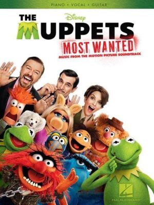 The Muppets Most Wanted Book [Softcover] Piano, Vocal and Guitar Walt Disney