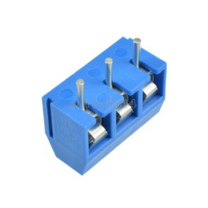 Exiron 50PCS Screw Terminal Block Connector 3Pins 5mm Pitch KF301-3P 5.08 300V/16A Exiron 50PCS Screw Terminal Block Connector 3Pins 5mm Pitch KF301-3P 5.08 300V/16A