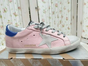 golden goose superstar sneakers pink
