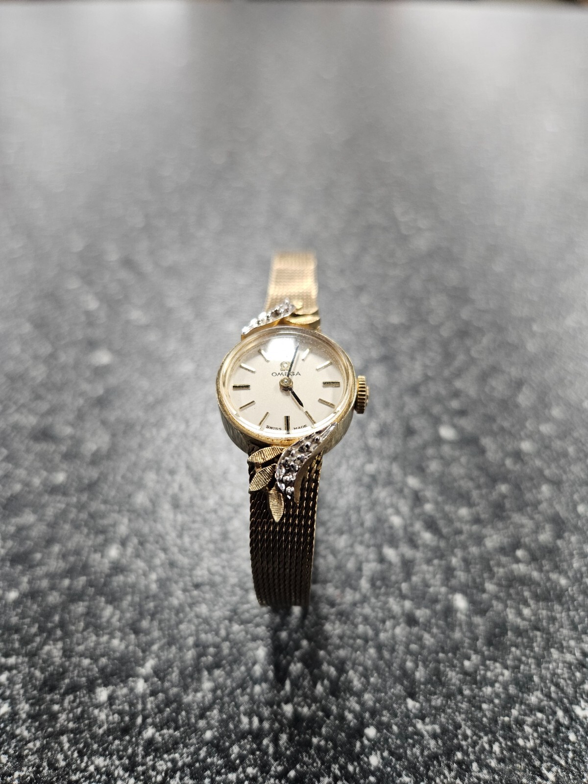 Vintage 14k gold ladies omega watch eBay