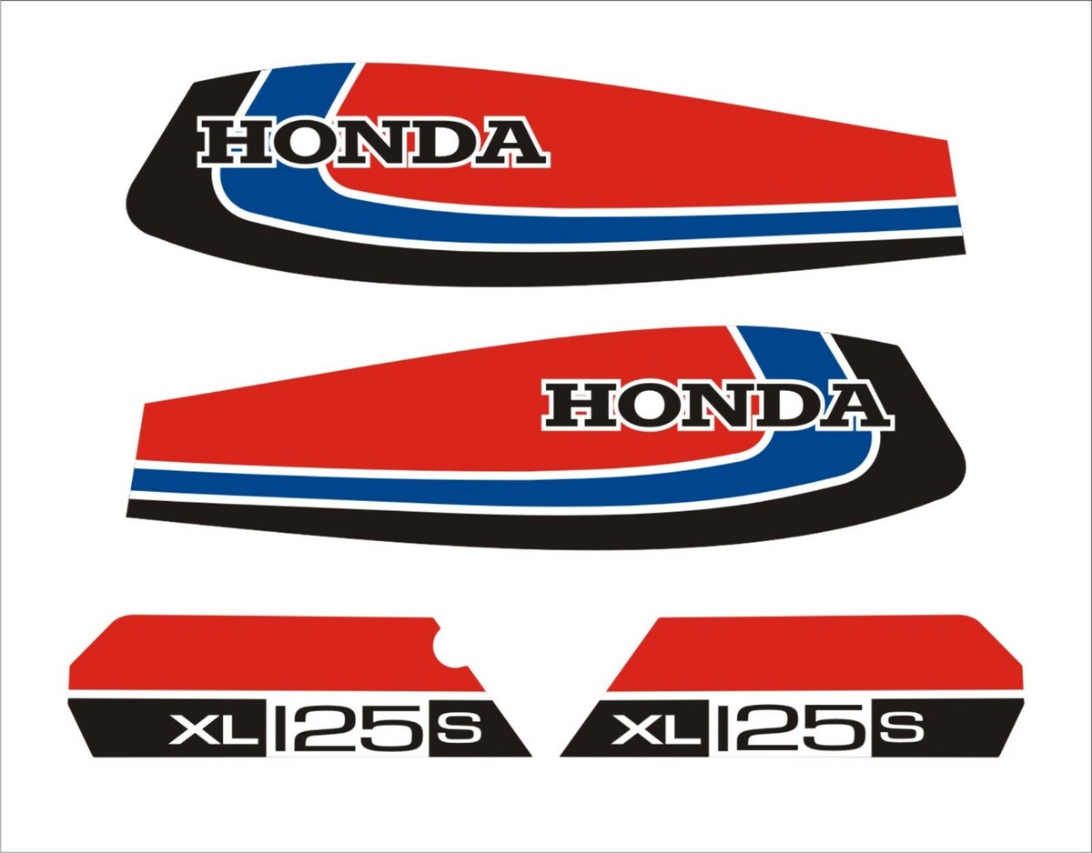 ★値下げしました★HONDA XL125S Honda XL125S Decal Kit | eBay