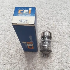 NOS CEI 6BZ7 Vacuum Tube 