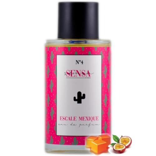 Eau de parfum de prestige Eskalia Sensa escale Mexique essence de fruit de la passion 100ml