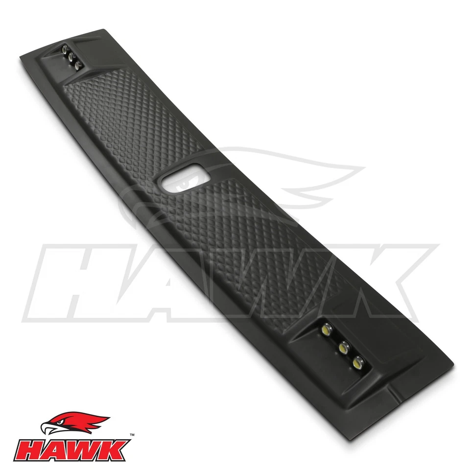 GLOSS BLACK LED ROOF LIGHT WORK SPOT LIGHTS KIT FOR TOYOTA HILUX REVO MK8 2015+