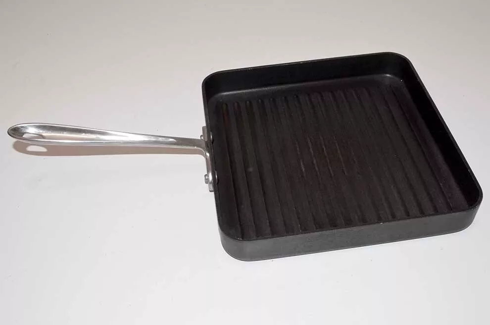 All-Clad 11-in. Square Grill Pan Nonstick Hard Anodized