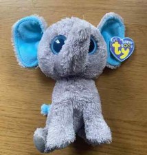 TY Beanie Boos PEANUT The Elephant Retired 7" Grey Vintage & Extremely RARE MINT