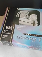 Design House Washer less Laundry Faucet 9002CH Never Used
