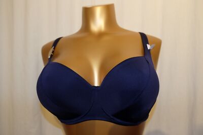 LISCA swimwear underwired bikini top top OKINAWA 40581 UPF+ 50 blue New