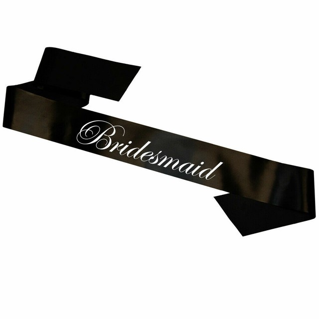 bridesmaid sashes funny