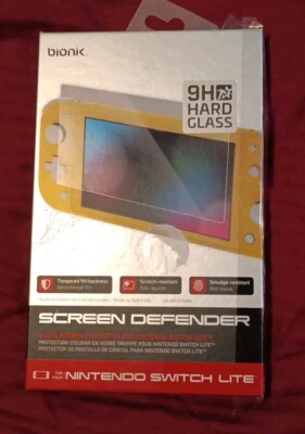 Bionik 9H Hard Glass Screen Defender For Nintendo Switch Lite