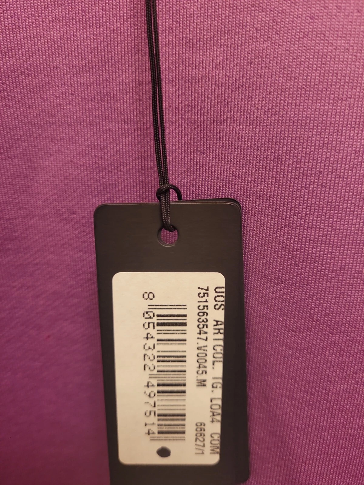 CAPO IN PILE NYLON STONE ISLAND NUOVO CON ETICHETTE TINTO VIOLA 751563547 V0045 TAGLIA M