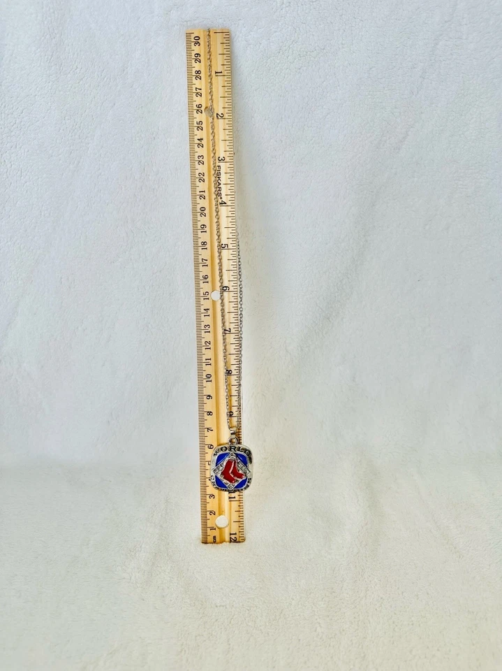 2007 Red Sox World Series Silver Championship Pendant, 🇺🇸 SHIP - Image 4 of 4