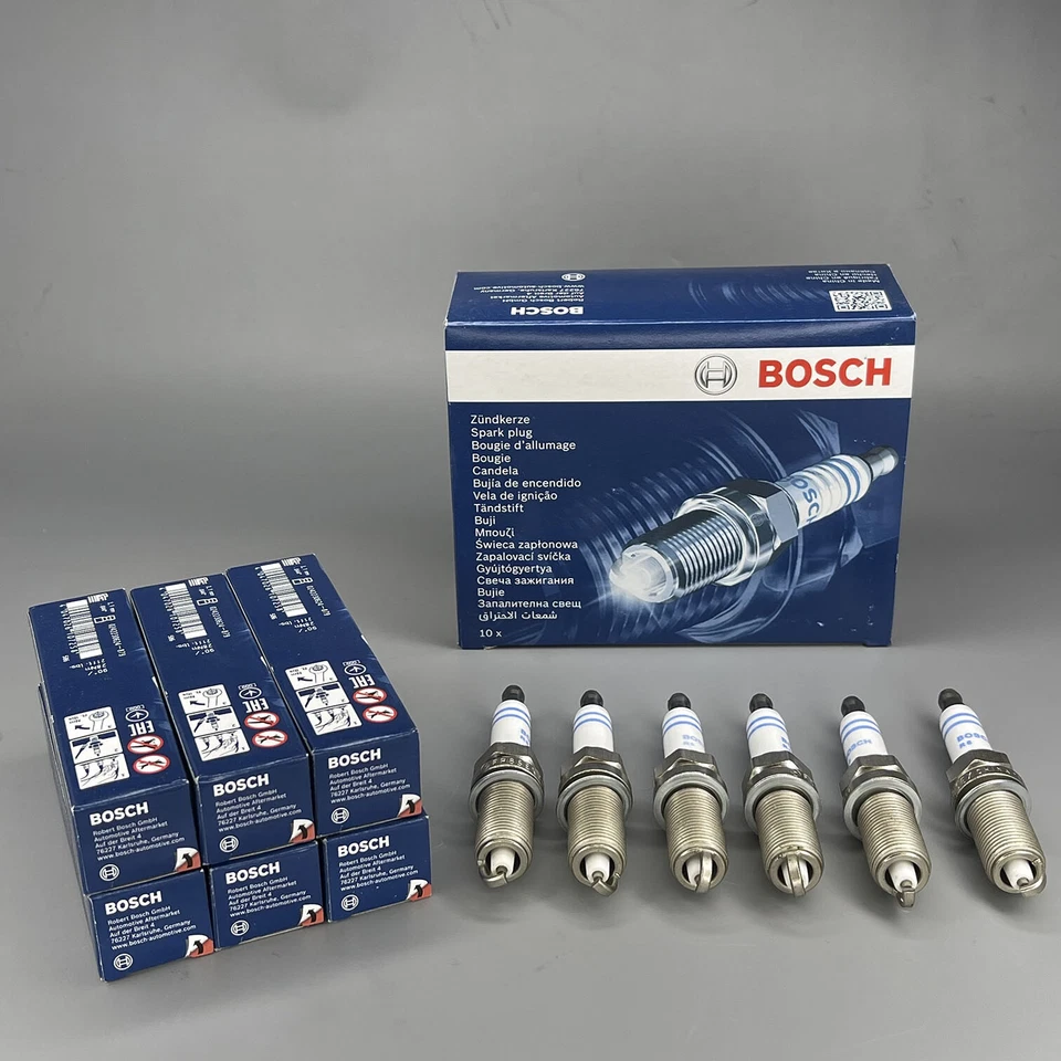 OE Bosch Nickel Spark Plug 6PCS For Ram 1500 2500 3500 Dodge Challenger - Image 2 of 4