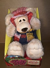 Vintage 1985 Cuddlin Country Bears Mary Lou Plush Toy Bear New In Box