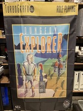 Dungeon Explorer 5ft Flag TurboGrafx 16 1989 Poster Banner RPG TG16 PCENGINE PCE
