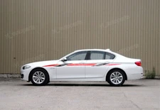 110"X 2.56" Car Body Side Banner Vinyl Graphic Sticker Stripe Decal Blade R22