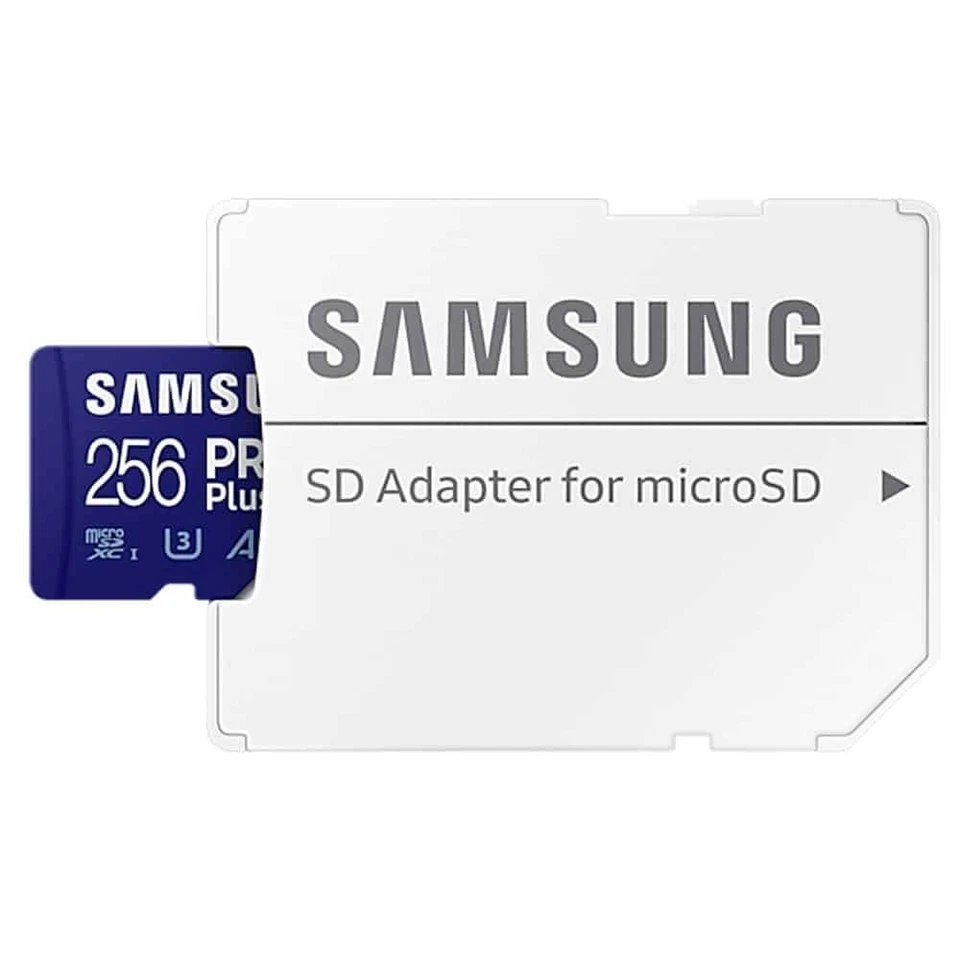 Samsung PRO PLUS microSD card 180MBs U3, V30, A2, & adapter 256GB MB-MD256SA/EU - Image 4 of 4