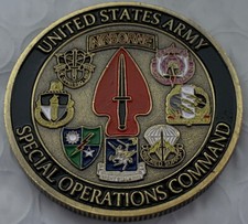 *U.S. Army Special Operations Command Challenge Airborne Coin
