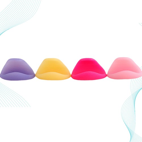 4 Pcs Silicone Finger Protector Thumb Rest Flute Cover for Guitar