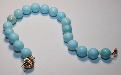 Vtg Robbins Eggs Turquoise Bracelet Rare Estate Lot - Picture 6 of 6