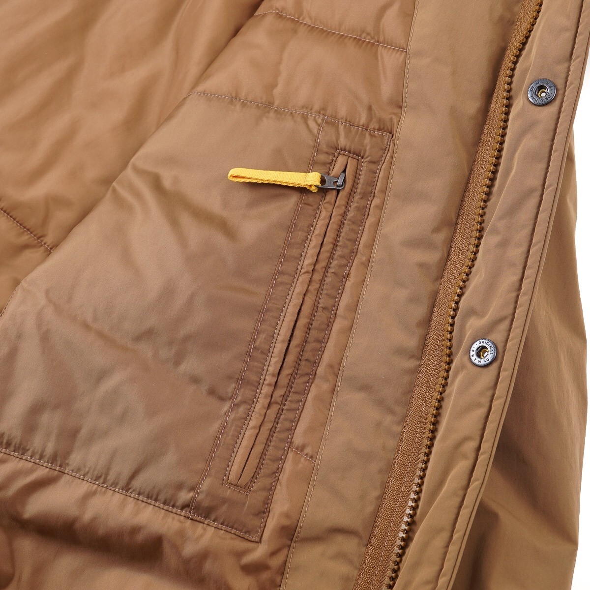 Aspesi F/W 24-25 'Minifield' Camel Tan Vento Nylon Field Jacket