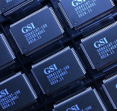 GSI GS84118T-100 Cache Tag SRAM, 256KX18, 12ns, CMOS, PQFP100 **NEW** Qty.2