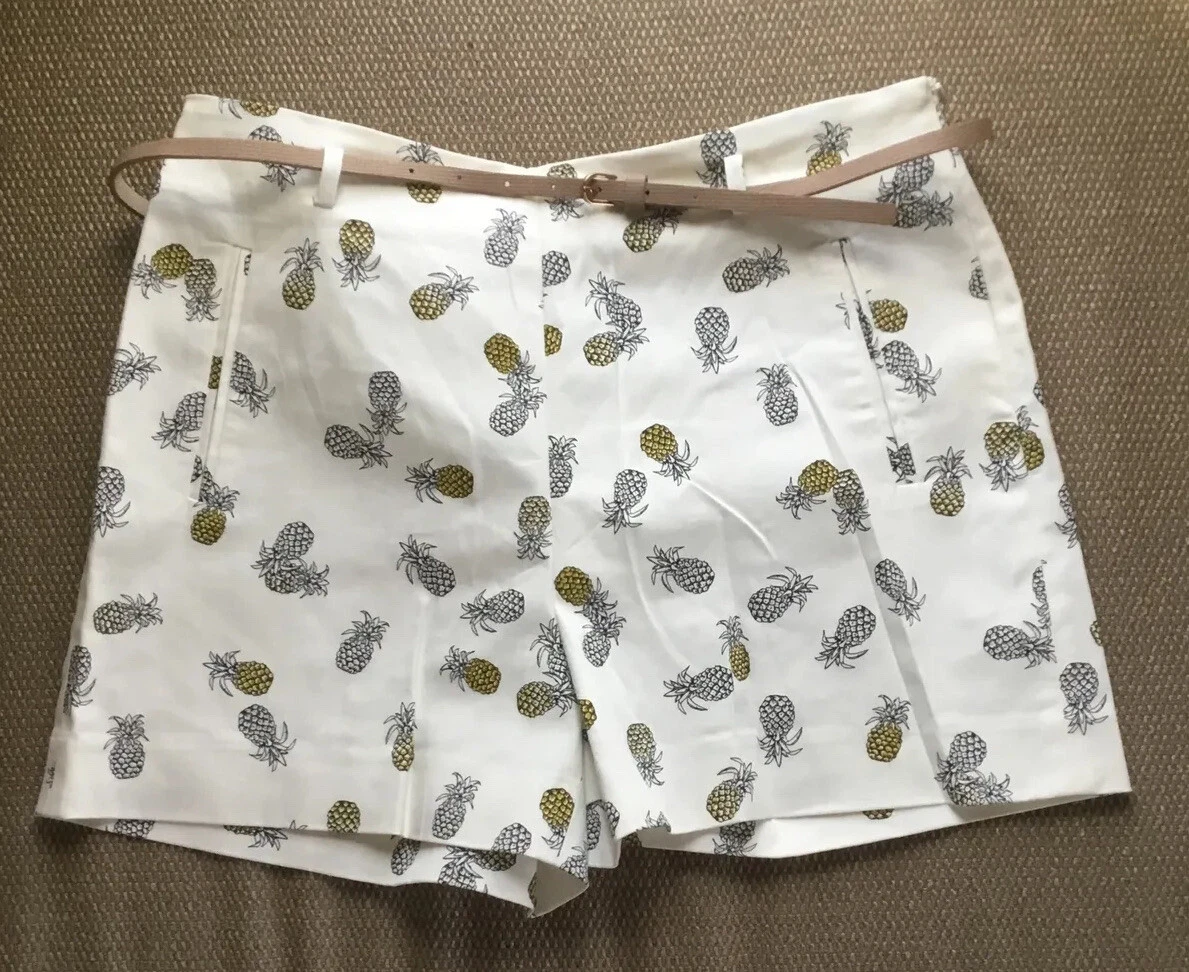 Zara pineapple shorts Clearance