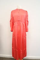 Hugo Boss Damen Kleid Dress Lang Pink UK10 Gr.38 Neu