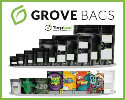 GROVE BAGS TERPLOC - 3,5g - 7g - 15g - 30g - 50g - 100g - 250g - 500g  & Special - Bild 1 von 4