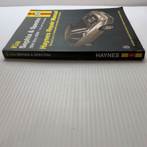 Haynes Automotive Repair Manual Kia Sephia and Spectra 1994 Thru 2004 1.6L 1.8L - Picture 2 of 9