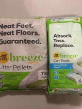 Purina Tidy Cats Breeze Litter System Bundle Pellets RefillsPads Scent G1N