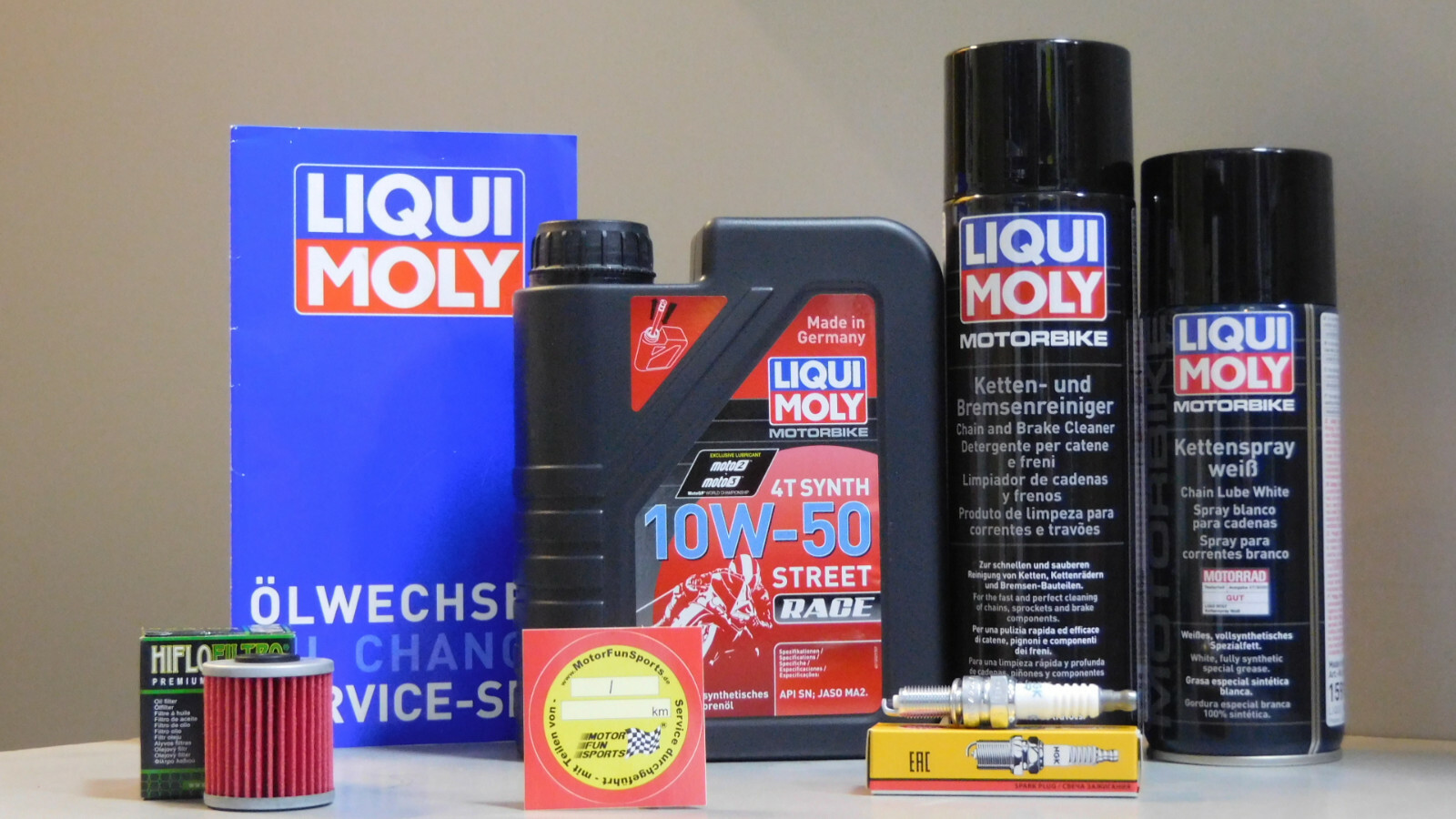 Maintenance Set Beta Evo 250 Inspection Spark Plug Oil Service