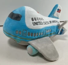 Daron Travel Plush Airplane United States Of America Air Force One 9”X 5”