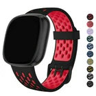 For Fitbit Versa 4 3 Sense 2 Replacement Soft Silicone Watch Band Strap Bracelet