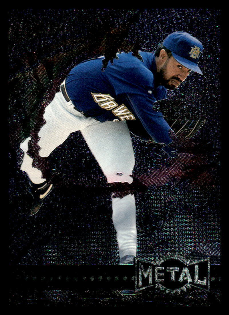 1996 Metal Universe  68 Ricky Bones  Milwaukee Brewers