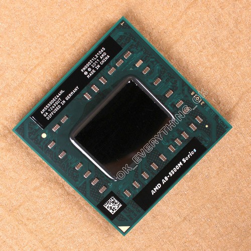 AMD A8-5500M CPU A8-Series Quad-Core 2.1GHz 4M Socket FS1 Processor