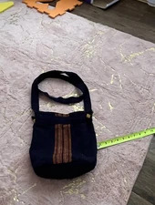 Cross Body Messenger Bag 100% Wool Handmade in Guatemala Tribal