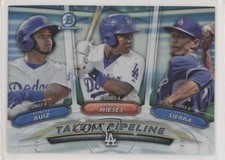 2018 Bowman Talent Pipeline Yaisel Sierra Johan Mieses Keibert Ruiz #TP-LAD lu0