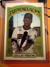 2021 Topps Heritage High Number Real One Rookie Autographs Geraldo Perdomo (RC)