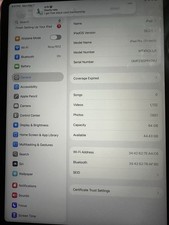 Apple iPad Pro Wi-Fi 11 inch 2018 64gb space grey *READ DESCRIPTION*