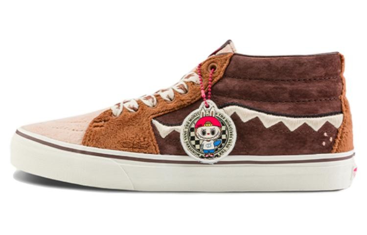 The Monsters X Vans SK8 Mid 'Brown Orange' - VN000BWEDFO Shoes | eBay