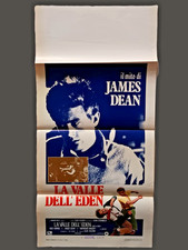 Manifesto LA VALLE DELL' EDEN James Dean Elia Kazan Cinema Film Poster 70 x 35