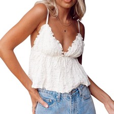 Mxiqqpltky Women Y2K Ruched Camisole Sleeveless Spaghetti Small, Light Beige