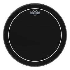 Remo ES-0612-PS 12 Ebony Pinstripe Drum Head