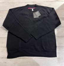 Maglione 100% Puro Cashmere Donna Isaac Mizrahi XL Kasmire Kashmir