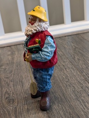 Clothtique Possible Dreams Santa Claus Construction Christmas