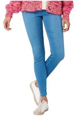 G by Giuliana Women's G-Soft Simply Seamless Denim Jegging Light Wash