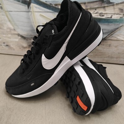 Nike Waffle One Sneakers Shoes Black White DC2533-001 Women s Size 9