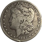 1882-S Morgan $1 ✔ 90% Silver ✔ Fine (F) Condition