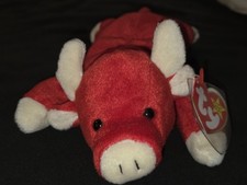 Ty Beanie Buddy Snort the Bull Plush Toy - 4002